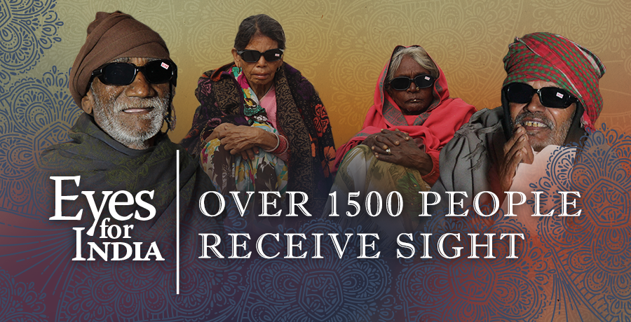 Eyes for India: Over 1500 People Receive Sight